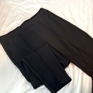 Athleta Pintuck Pant, (Black) size M